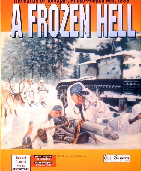 A Frozen Hell: The Battle of Tolvajärvi, Russo-Finnish War, 1939 (2000) Board Game