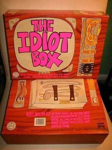 The Idiot Box (1988) Board Game