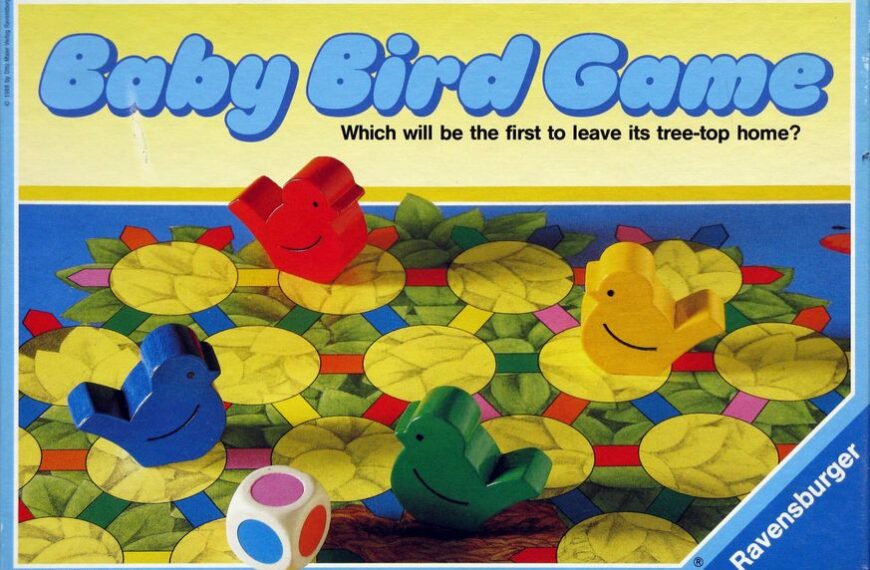 Baby Bird Game (1988) Board Game