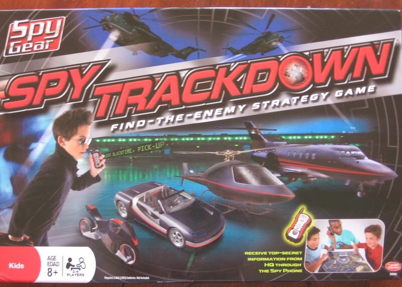 Spy Gear: Spy Trackdown (2008) Board Game