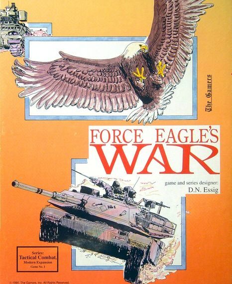 Force Eagle’s War (1990) Board Game