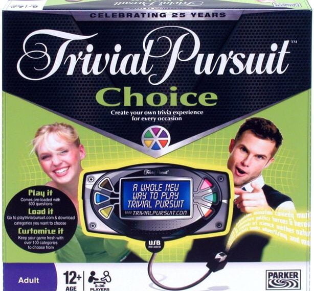Trivial Pursuit: Digital Choice (2008) Board Game
