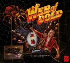 Web of Gold (1987) Board Game
