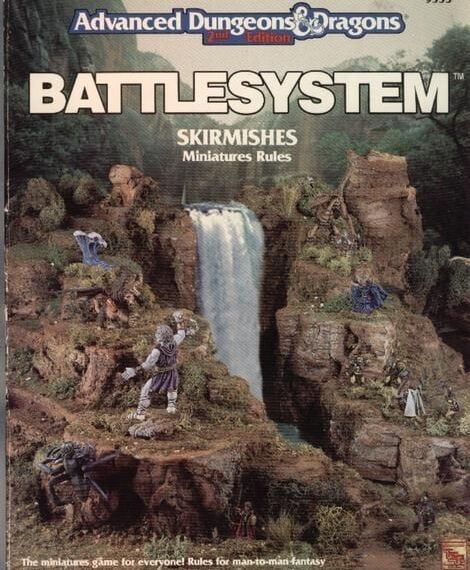 Advanced Dungeons & Dragons Battlesystem Skirmishes (1991) Board Game