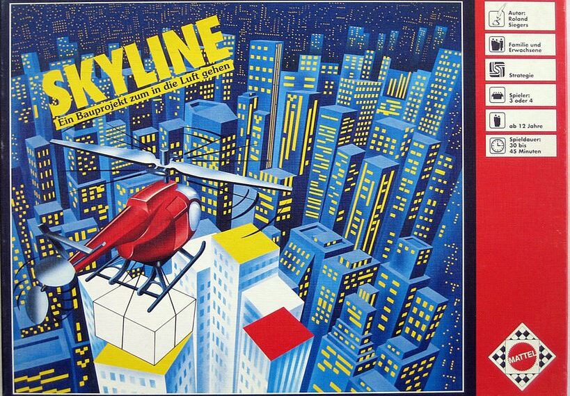 Skyline (1988) Board Game
