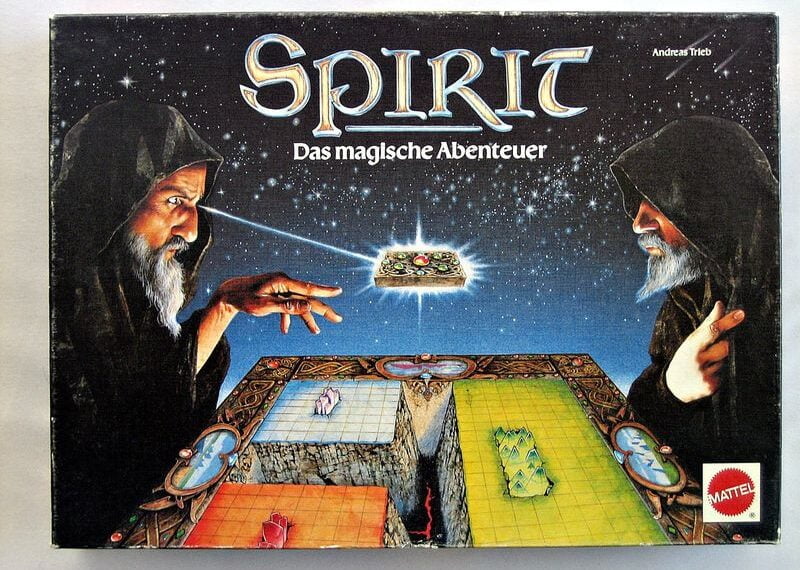 Spirit (1990) Board Game