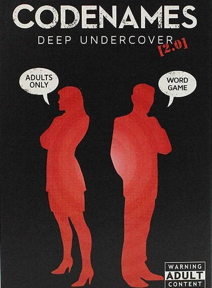 Codenames: Deep Undercover (2016) Board Game