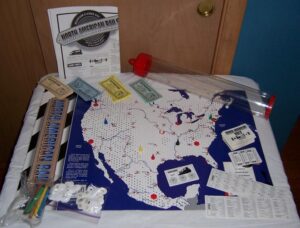 North American Rails (1992) Board Game