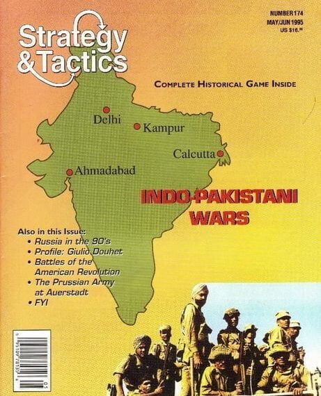 Indo-Pakistani Wars (1995) Board Game