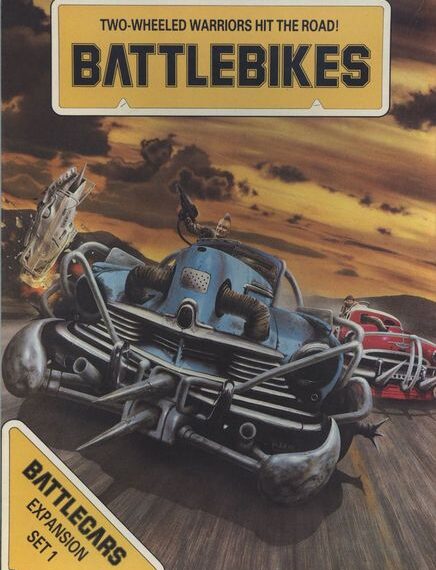 Battlebikes (1984) Board Game