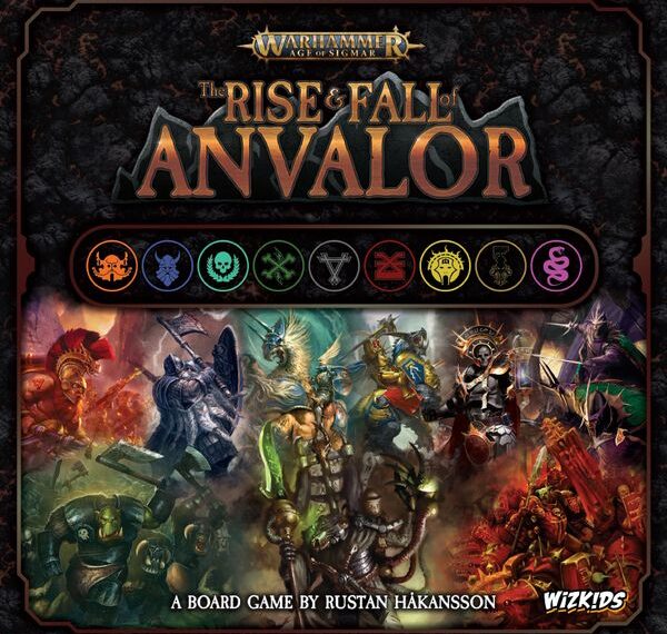 Warhammer Age of Sigmar: The Rise & Fall of Anvalor (2019) Board Game