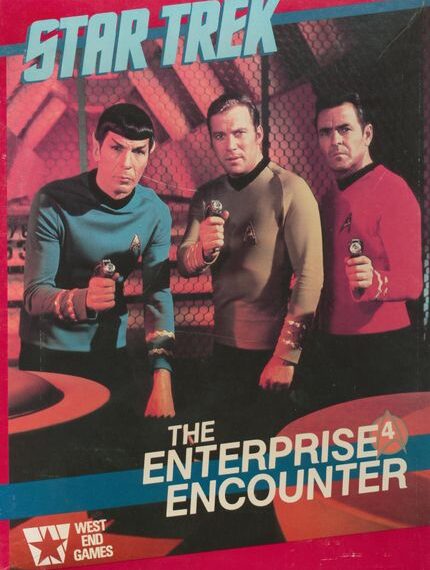 Star Trek: The Enterprise 4 Encounter (1985) Board Game