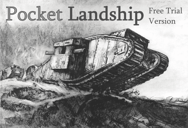 Pocket Landship: Free Trial Version (2017) Board Game