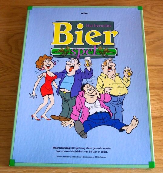 The Beer Game (1994) Board Game