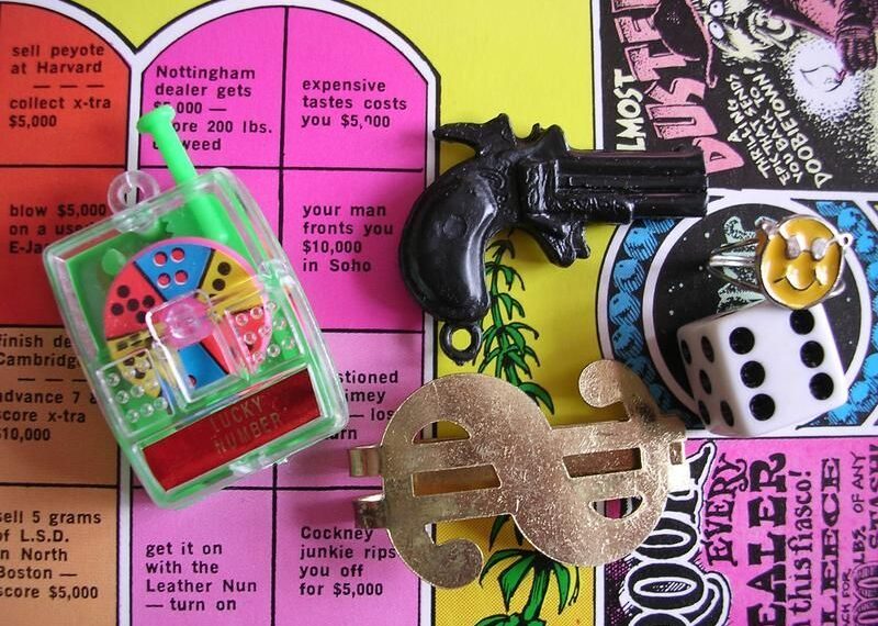 The Official Dealer McDope Dealing Game (1971) Board Game