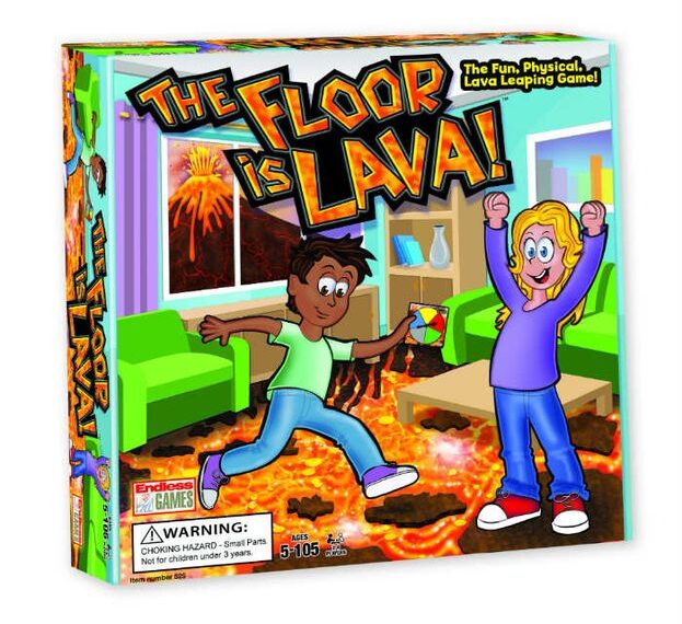 The Floor is Lava (2018) Board Game