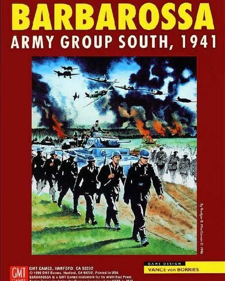 Barbarossa: Army Group South, 1941 (1996) Board Game