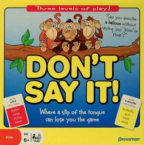 Don’t Say It (2008) Board Game
