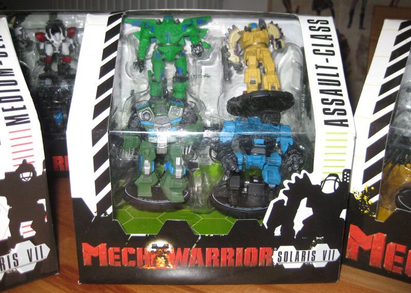 Mechwarrior Solaris VII (2007) Board Game