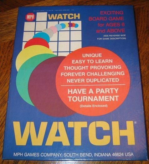 Watch (1967) Board Game