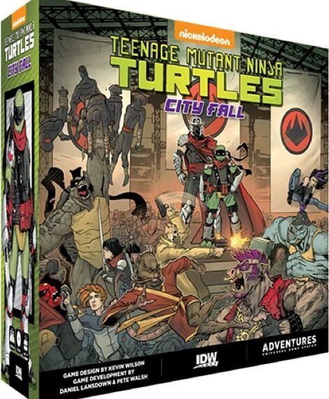 Teenage Mutant Ninja Turtles Adventures: City Fall (2020) Board Game