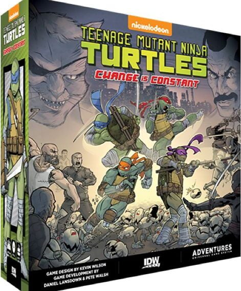 Teenage Mutant Ninja Turtles Adventures: Change is Constant (2020) Board Game
