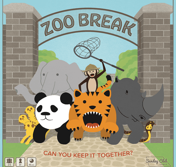 Zoo Break (2019) Board Game