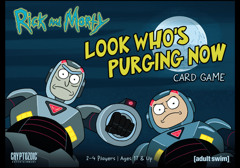 Rick and Morty: Look Who’s Purging Now Card Game (2019) Board Game