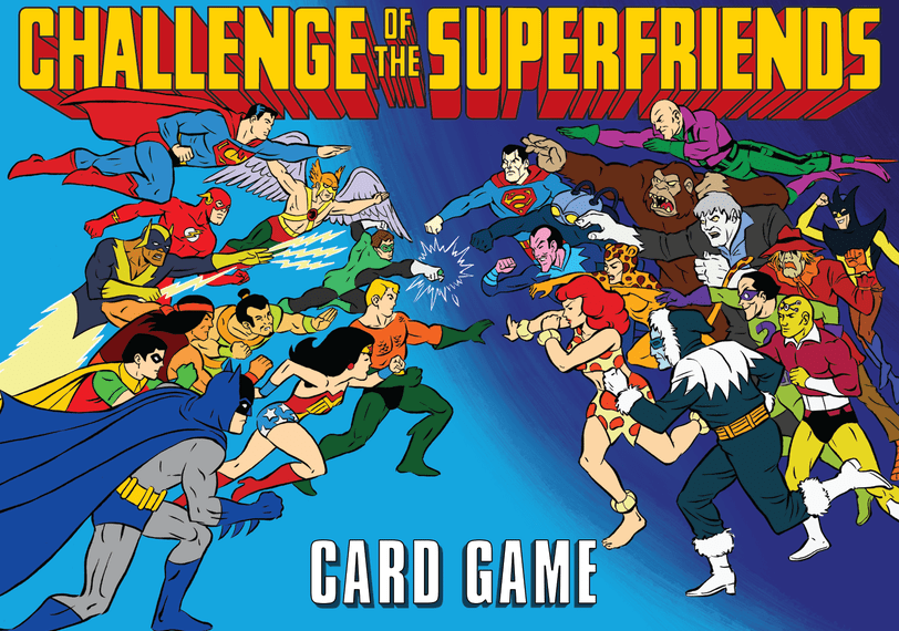 Challenge of the Superfriends Card Game (2019) Board Game