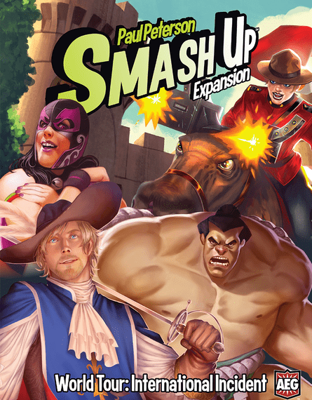 Smash Up: World Tour – International Incident (2019) Board Game