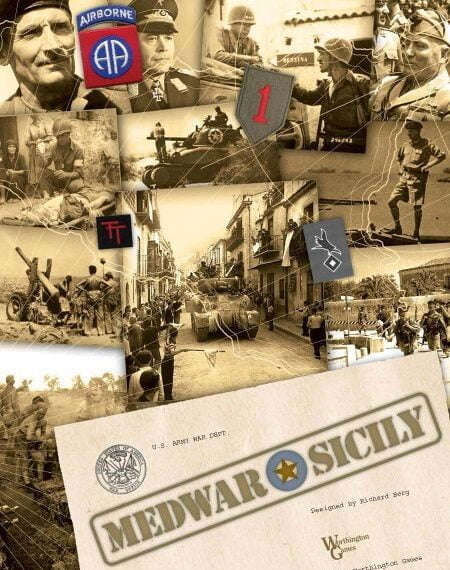 MedWar Sicily (2009) Board Game