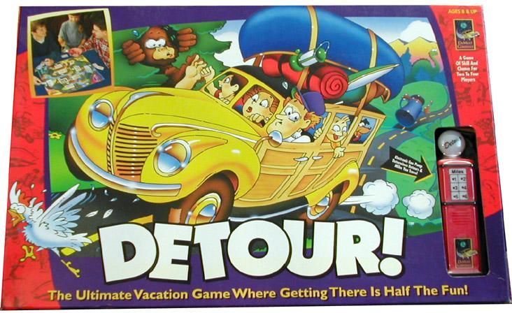 Detour! (1999) Board Game