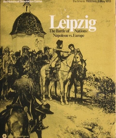 Leipzig: The Battle of Nations – Napoleon vs. Europe (1969) Board Game