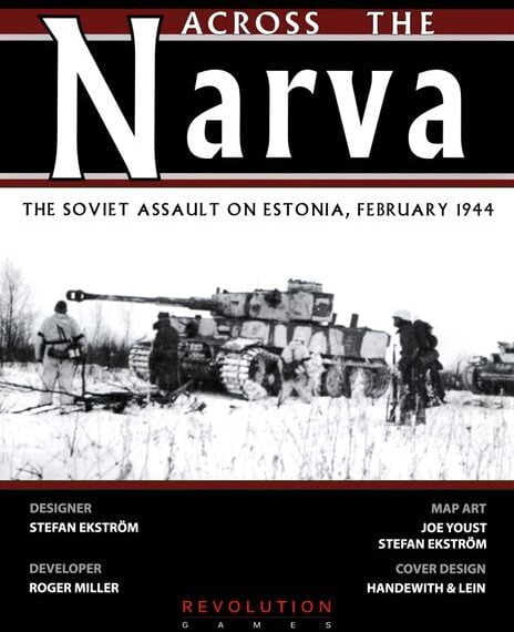 Across The Narva: The Soviet Assault on Estonia, February 1944 (2018) Board Game