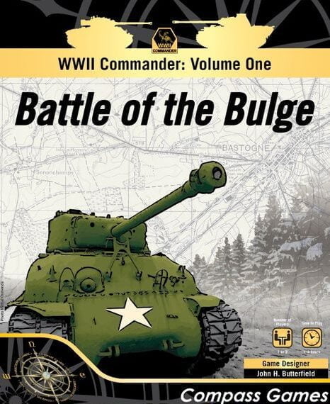 WWII Commander: Battle of the Bulge (2020) Board Game
