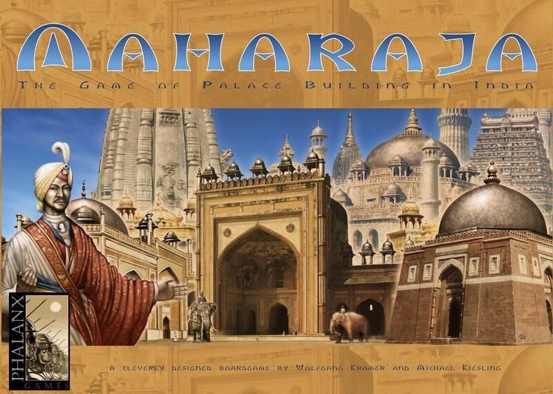 Maharaja: The Game of Palace Building in India (2004) Board Game