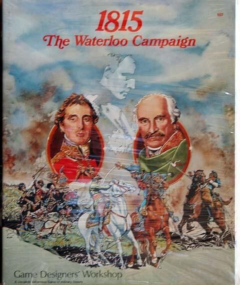 1815: The Waterloo Campaign (1975) Board Game