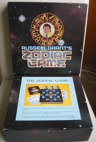 The Zodiac Game (1988) Board Game