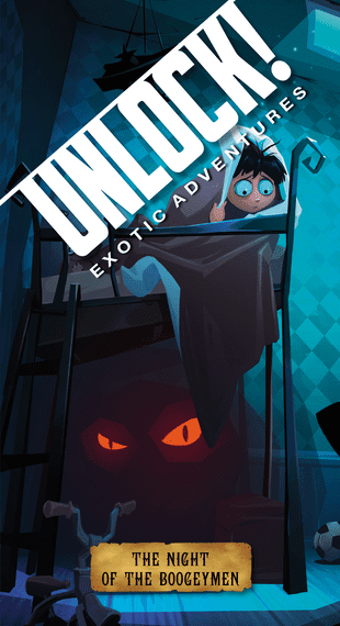 Unlock!: Exotic Adventures – Night of the Boogeymen (2019) Board Game