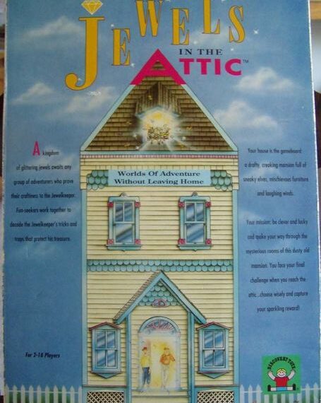 Jewels in the Attic (1992) Board Game
