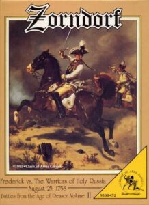 Zorndorf (1996) Board Game