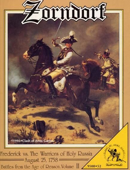 Zorndorf (1996) Board Game