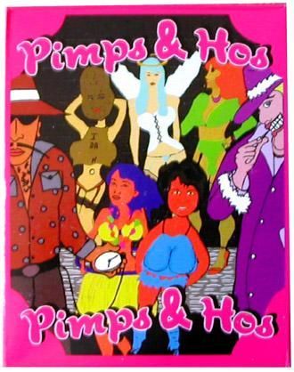 Pimps and Hos (2002) Board Game