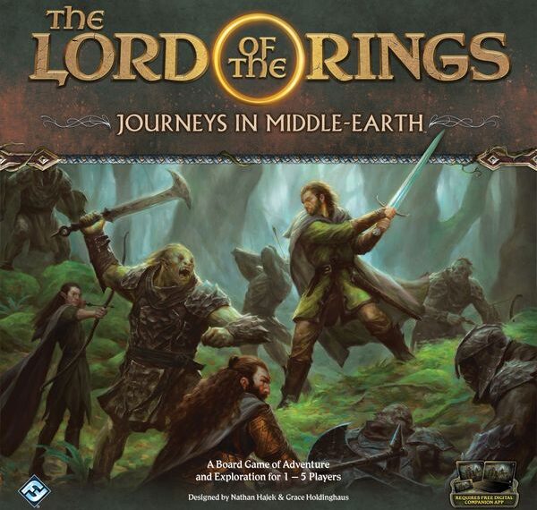The Lord of the Rings: Journeys in Middle-Earth (2019) Board Game
