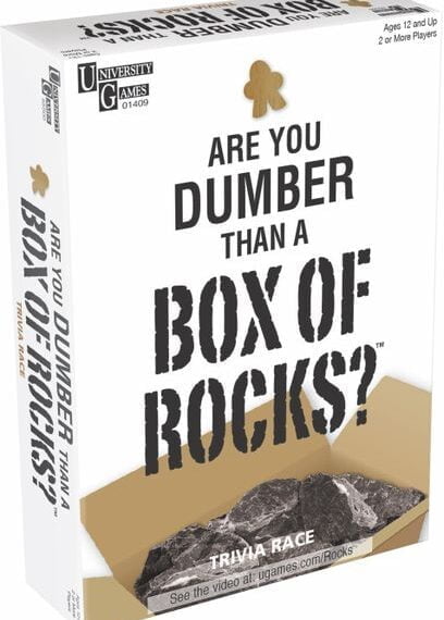 Are You Dumber Than a Box of Rocks? (2016) Board Game