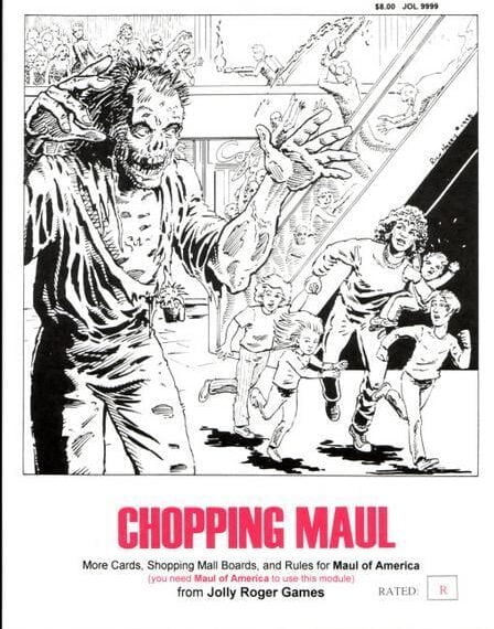 Maul of America: Chopping Maul (1999) Board Game