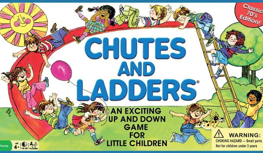 Chutes and Ladders (-200) Board Game