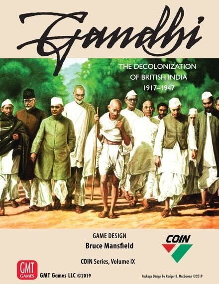 Gandhi: The Decolonization of British India, 1917 – 1947 (2019) Board Game
