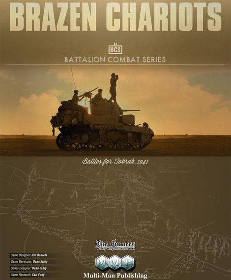 Brazen Chariots: Battles for Tobruk, 1941 (2019) Board Game