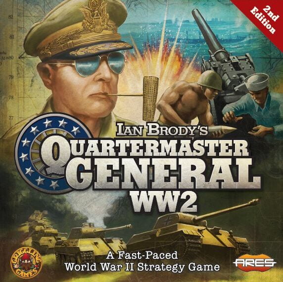 Quartermaster General WW2: 2nd Edition (2020) Board Game